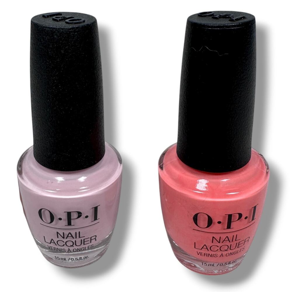 OPI Nail Lacquer Polish Hollywood & Vibe NL H004 Flex on the Beach NLP005 Lot 2